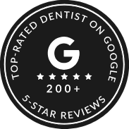 Top Rated Dentist on Google badge