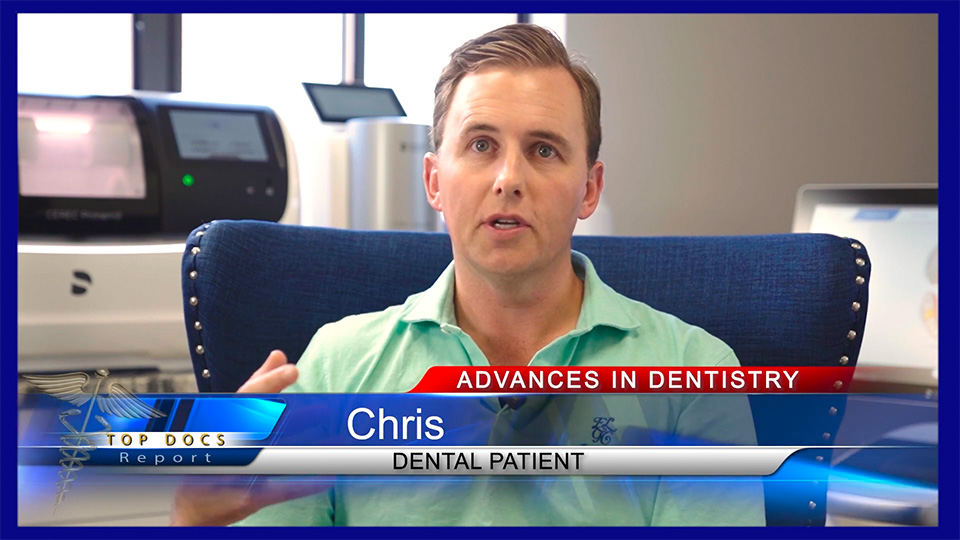 Falls Church dental patient Chris